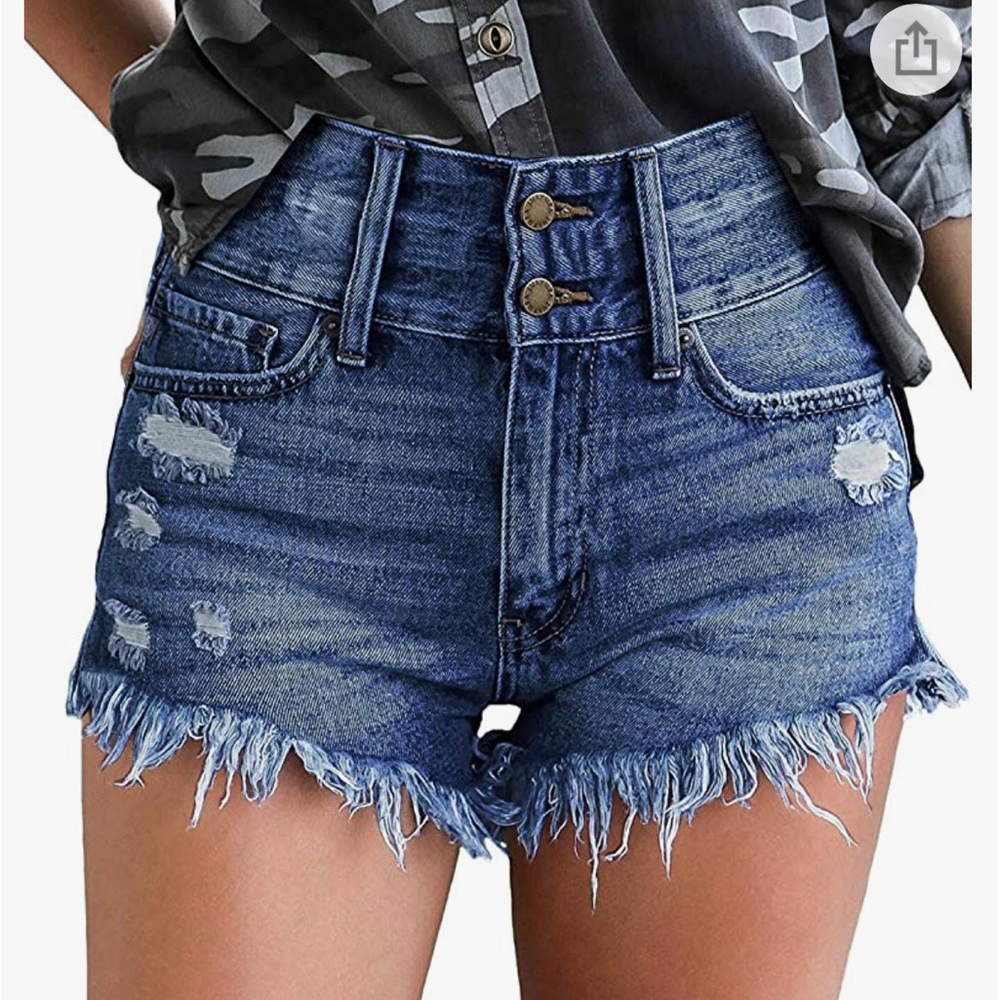 Like new frayed shorts